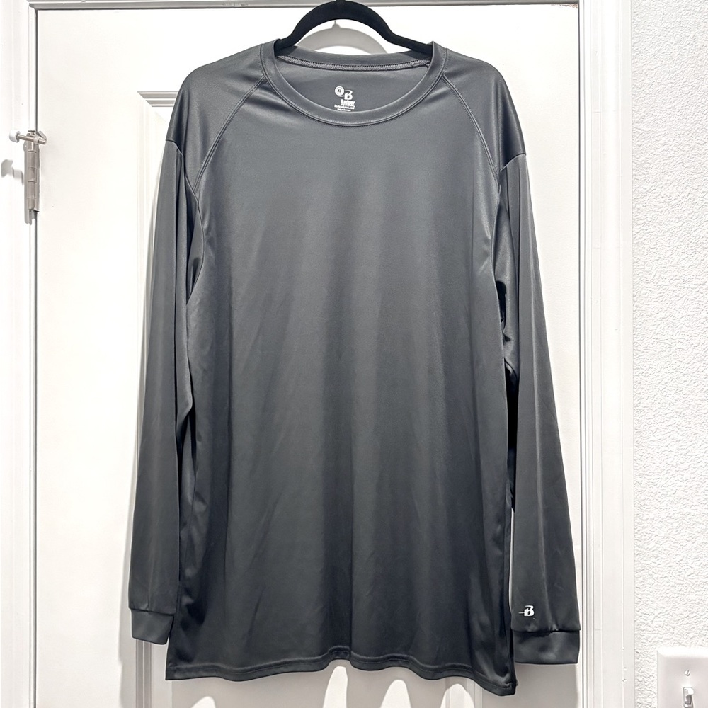 Badger sport men’s dri-fit long sleeve tee XL